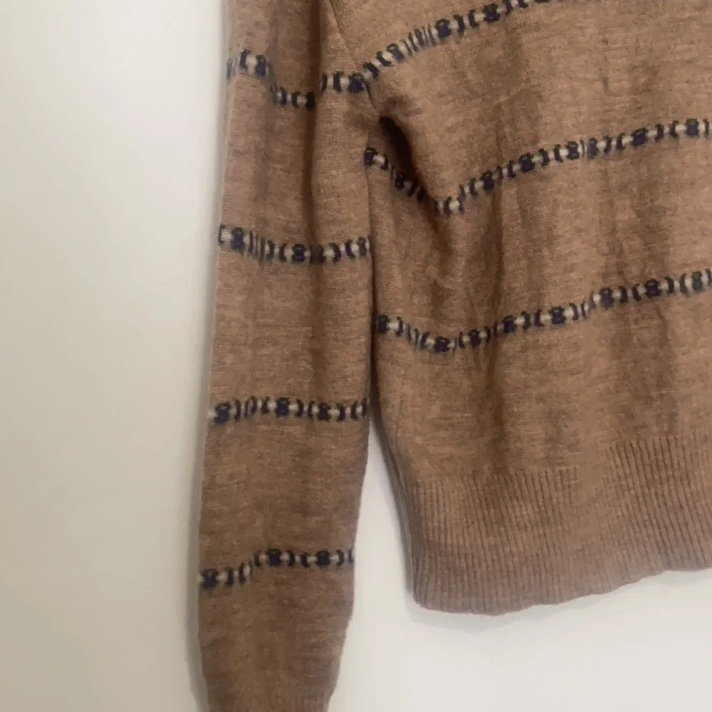 Gary Reed Vintage brown long sleeve v neck pullover sweater size large
